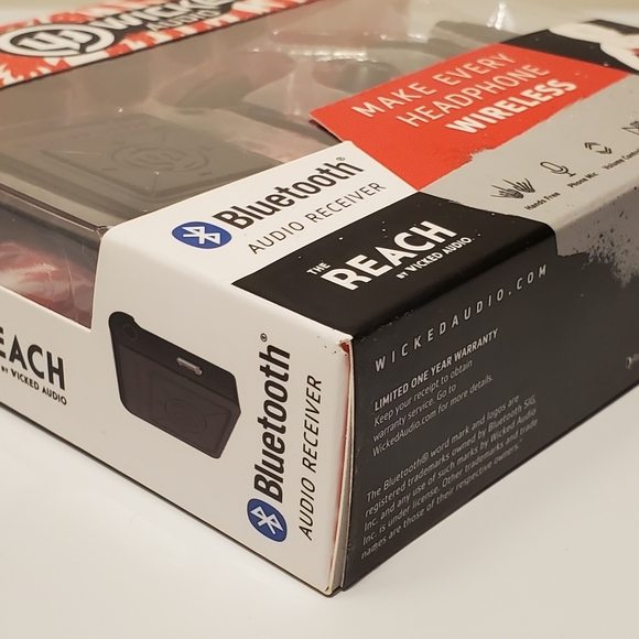 The Reach by Wicked Audio - Bluetooth Audio Receiver - Bonus Pack WI-BTR60 - Picture 6 of 11